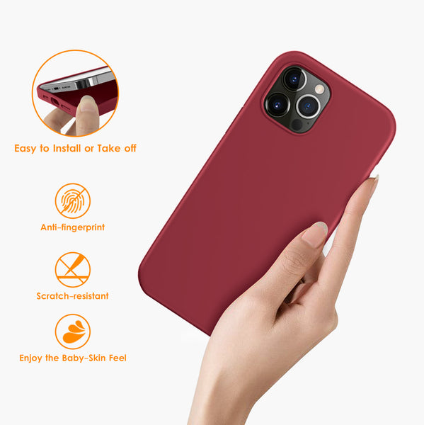 DTTO Compatible with iPhone 12/12 Pro Case,Shockproof Silicone [Romance Series] Cover [Enhanced Camera and Screen Protection] with Honeycomb Grid Cushion for iPhone 12 6.1” 2020,Midnight Green