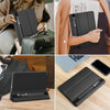 DTTO Pencil Case for Apple Pencil 1st/2nd Generation, PU Leather Pencil Sleeve Pouch with Detachable Elastic Band for iPad 9.7"/ 10.2"/ 10.5"/ 10.9"/ 11"/ 12.9" Case, Mint Green