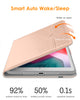 DTTO for iPad 9.7 Inch 5th/6th Generation 2018/2017 Case with Apple Pencil Holder, Premium Leather Folio Stand Cover Case for Apple iPad 9.7 inch, Also Fit iPad Pro 9.7/Air 2/Air - Black