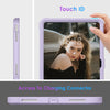 DTTO Case for iPad 10th Generation 10.9 Inch 2022 Release, iPad Case with Kickstand and Built-in Screen Protector, Durable Shockproof Full Body Protective Cover for Apple iPad 10.9 Inch - Black