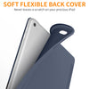 DTTO Case for iPad Mini 4,(Not Compatible with Mini 5th Generation 2019) Ultra Slim Lightweight Smart Case Trifold Stand with Flexible Soft TPU Back Cover for iPad mini4[Auto Sleep/Wake],Navy Blue