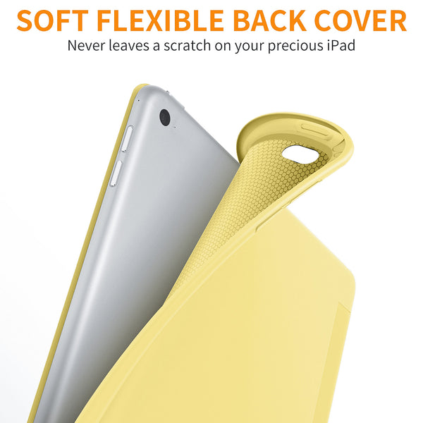 DTTO Case for iPad Mini 4,(Not Compatible with Mini 5th Generation 2019) Ultra Slim Lightweight Smart Case Trifold Stand with Flexible Soft TPU Back Cover for iPad mini4[Auto Sleep/Wake],Navy Blue