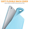 DTTO Case for iPad Mini 4,(Not Compatible with Mini 5th Generation 2019) Ultra Slim Lightweight Smart Case Trifold Stand with Flexible Soft TPU Back Cover for iPad mini4[Auto Sleep/Wake],Navy Blue
