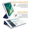 DTTO Case for iPad Mini 4,(Not Compatible with Mini 5th Generation 2019) Ultra Slim Lightweight Smart Case Trifold Stand with Flexible Soft TPU Back Cover for iPad mini4[Auto Sleep/Wake],Navy Blue
