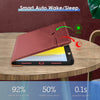 DTTO Rotating Case for iPad 10th Generation 10.9 Inch 2022, 360 Degree Rotating Premium Leather Folio Stand Protective Cover with Pencil Holder - Auto Wake/Sleep and Hand Strap, Brown