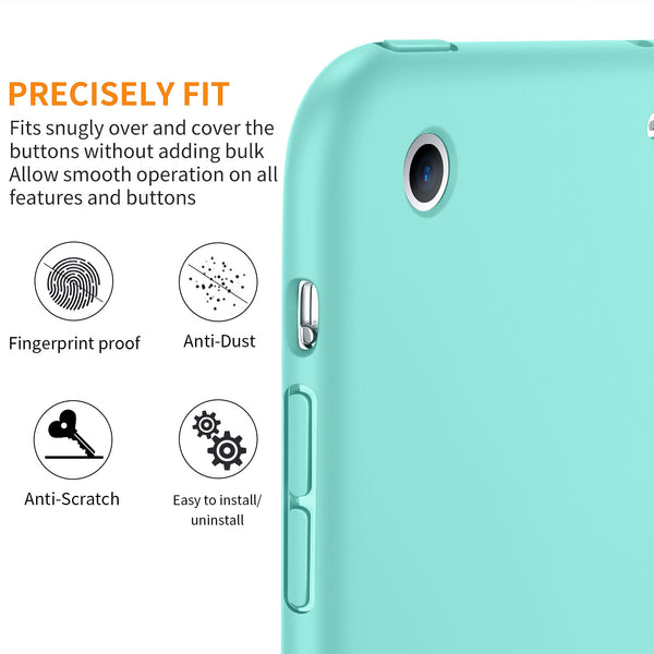 iPad Mini Case for iPad Mini 3/2 / 1, DTTO Ultra Slim Lightweight Smart Case Trifold Cover Stand with Flexible Soft TPU Back Cover for iPad Apple Mini, Mini 2, Mini 3 [Auto Sleep/Wake],NavyBlue