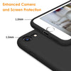 DTTO for iPhone SE Case 2020/2022, iPhone 7 8 Silicone Phone Case, [Romance Series] Shockproof Phone Case with Honeycomb Grid Cushion for Apple iPhone 7/8/SE 2020/2022, 4.7 inch, Navy Blue