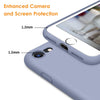 DTTO for iPhone SE Case 2020/2022, iPhone 7 8 Silicone Phone Case, [Romance Series] Shockproof Phone Case with Honeycomb Grid Cushion for Apple iPhone 7/8/SE 2020/2022, 4.7 inch, Navy Blue