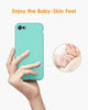 DTTO for iPhone SE Case 2020/2022, iPhone 7 8 Silicone Phone Case, [Romance Series] Shockproof Phone Case with Honeycomb Grid Cushion for Apple iPhone 7/8/SE 2020/2022, 4.7 inch, Navy Blue