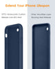 DTTO for iPhone SE Case 2020/2022, iPhone 7 8 Silicone Phone Case, [Romance Series] Shockproof Phone Case with Honeycomb Grid Cushion for Apple iPhone 7/8/SE 2020/2022, 4.7 inch, Navy Blue
