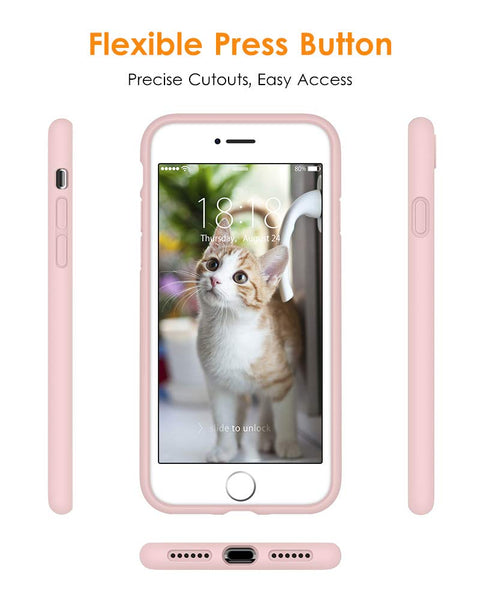 DTTO for iPhone SE Case 2020/2022, iPhone 7 8 Silicone Phone Case, [Romance Series] Shockproof Phone Case with Honeycomb Grid Cushion for Apple iPhone 7/8/SE 2020/2022, 4.7 inch, Navy Blue