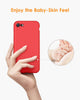 DTTO for iPhone SE Case 2020/2022, iPhone 7 8 Silicone Phone Case, [Romance Series] Shockproof Phone Case with Honeycomb Grid Cushion for Apple iPhone 7/8/SE 2020/2022, 4.7 inch, Navy Blue