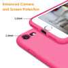 DTTO for iPhone SE Case 2020/2022, iPhone 7 8 Silicone Phone Case, [Romance Series] Shockproof Phone Case with Honeycomb Grid Cushion for Apple iPhone 7/8/SE 2020/2022, 4.7 inch, Navy Blue