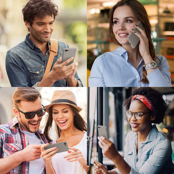 DTTO for iPhone SE Case 2020/2022, iPhone 7 8 Silicone Phone Case, [Romance Series] Shockproof Phone Case with Honeycomb Grid Cushion for Apple iPhone 7/8/SE 2020/2022, 4.7 inch, Navy Blue