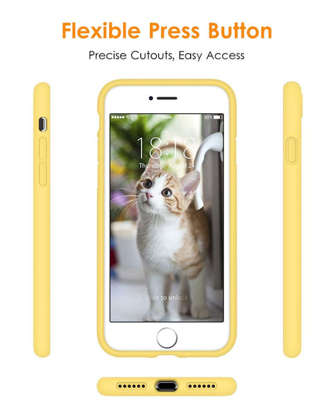 DTTO for iPhone SE Case 2020/2022, iPhone 7 8 Silicone Phone Case, [Romance Series] Shockproof Phone Case with Honeycomb Grid Cushion for Apple iPhone 7/8/SE 2020/2022, 4.7 inch, Navy Blue